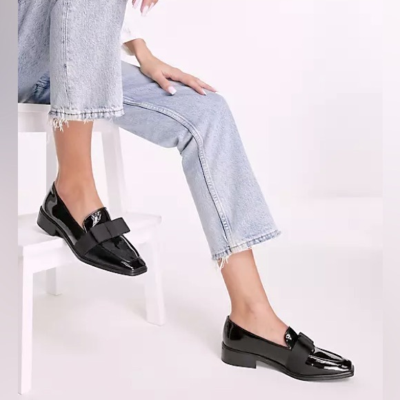 ALDO 🖤 Patent bow loafers!!! - Picture 2 of 6